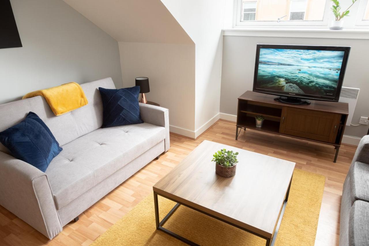 Modern Merchant City Apartment By George Square Glasgow Extérieur photo