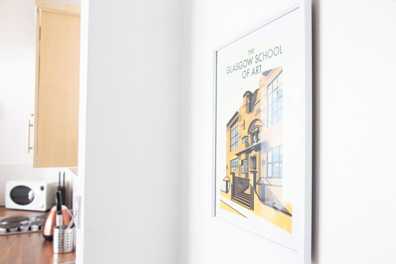 Modern Merchant City Apartment By George Square Glasgow Extérieur photo